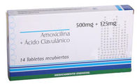 Amoxicillin và Clavulanate Kali Viên nén 250mg + 125mg, 500mg + 125mg, 875mg + 125mg Thuốc uống Kháng sinh