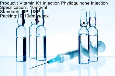 Vitamin K1 Phylloquinone Tiêm thể tích nhỏ 10mg / 1ml