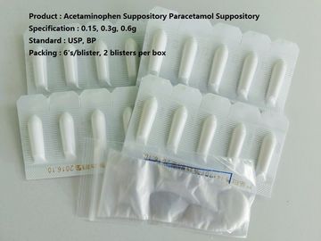Acetaminophen Thuốc đạn, Thuốc đạn Paracetamol cho trẻ sơ sinh 0,15 - 0,6 g