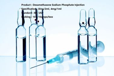 Liều dùng 4mg / 1ml thể tích nhỏ Dexamethasone Natri Phosphate Liều dùng