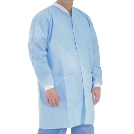SMS / Pp Phòng thí nghiệm dùng một lần Áo không dệt Kniffed Cuff Phẫu thuật cho phòng khám