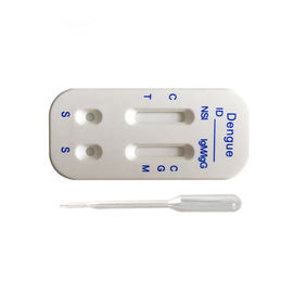 Thẻ thử nghiệm nhanh màu trắng y tế Igg / Gm 3.0mm / 4.0mm Kích thước ISO13485