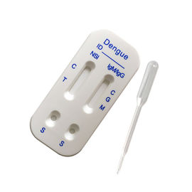 Thẻ thử nghiệm nhanh màu trắng y tế Igg / Gm 3.0mm / 4.0mm Kích thước ISO13485