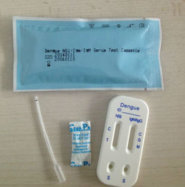 Thẻ thử nghiệm nhanh màu trắng y tế Igg / Gm 3.0mm / 4.0mm Kích thước ISO13485