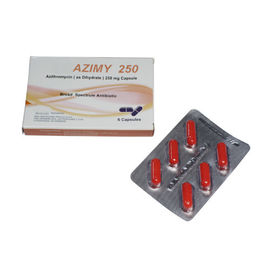 Kháng sinh đường uống Azithromycin 250mg Viên nén 6 Gói / Kháng sinh Macrolide