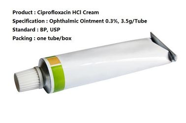 Ciprofloxacin HCl Thuốc nhỏ mắt 0,3% 3,5 g / ống, Thuốc bôi kem mắt