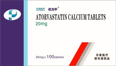 Thuốc uống Hypolipidemia / Atorvastatin Canxi 10mg 20mg 10x3 10x10