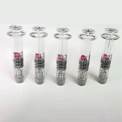 Luer Lock Refilled 0,5ml 1ml Ống tiêm thủy tinh dùng một lần cho dầu Cbd